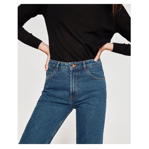 Zara Mom Jeans - Picture 2 of 3